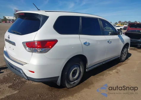2013 Nissan Pathfinder S из США, поврежденный, VIN 5N1AR2MN0DC674371